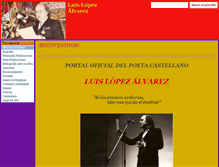 Tablet Screenshot of luislopezalvarez.com